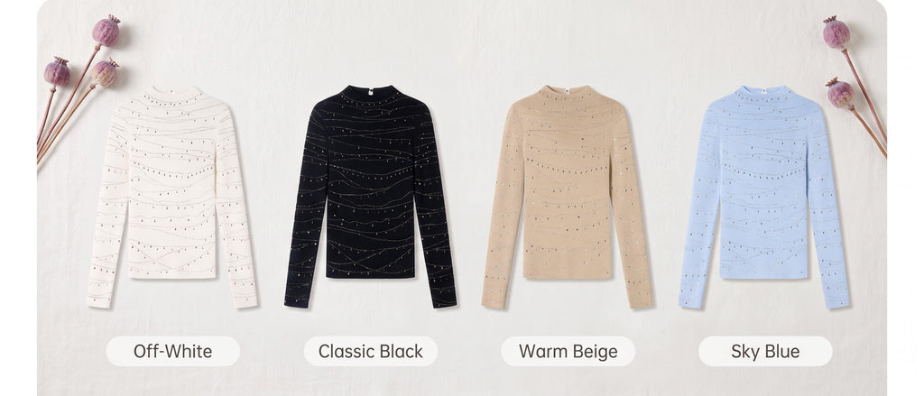 Pearl & Thread_Same Style Knit Top in Multiple Colors