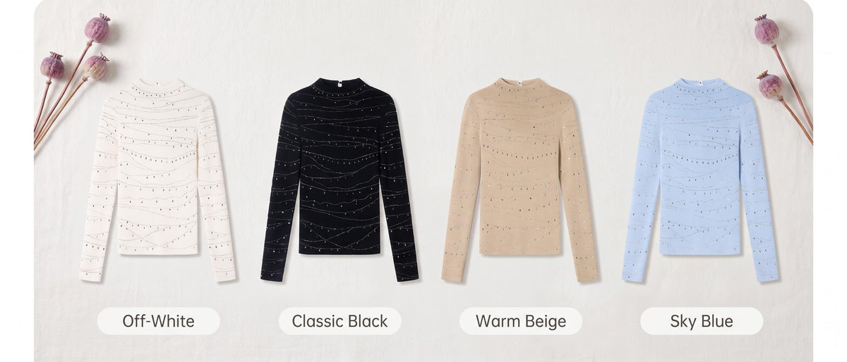 Pearl & Thread_Same Style Knit Top in Multiple Colors