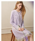 Misty Purple Haze_Light Purple Knit Two-Piece Set