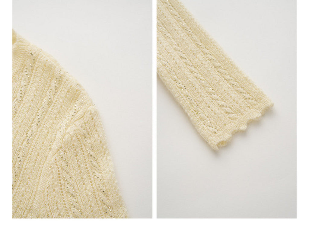 Pale Yellow Long Dress Three-Piece Set