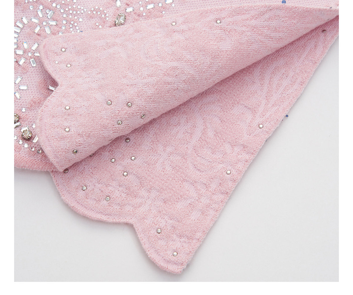 RoCoCo_Pink Knit Two-Piece Dress