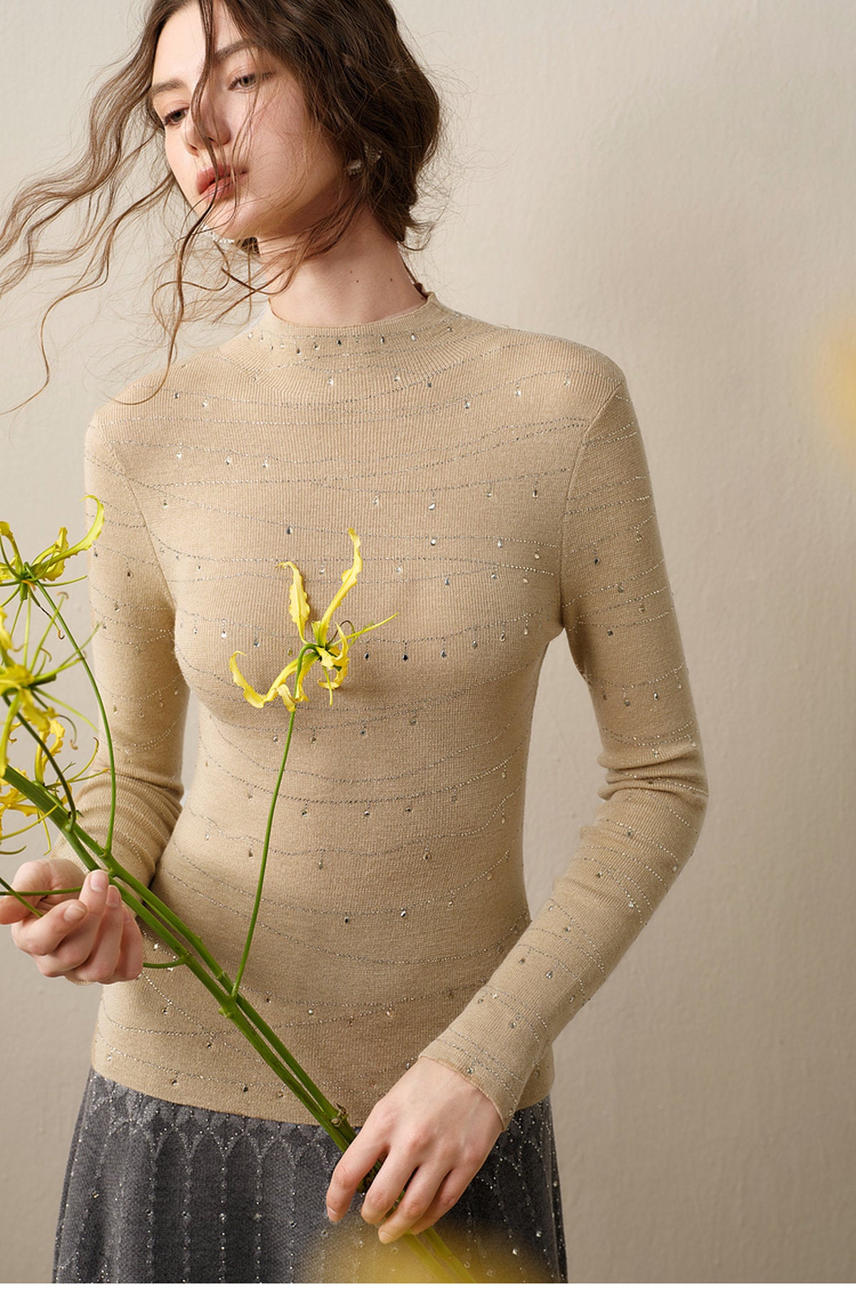 Pearl & Thread_Same Style Knit Top in Multiple Colors