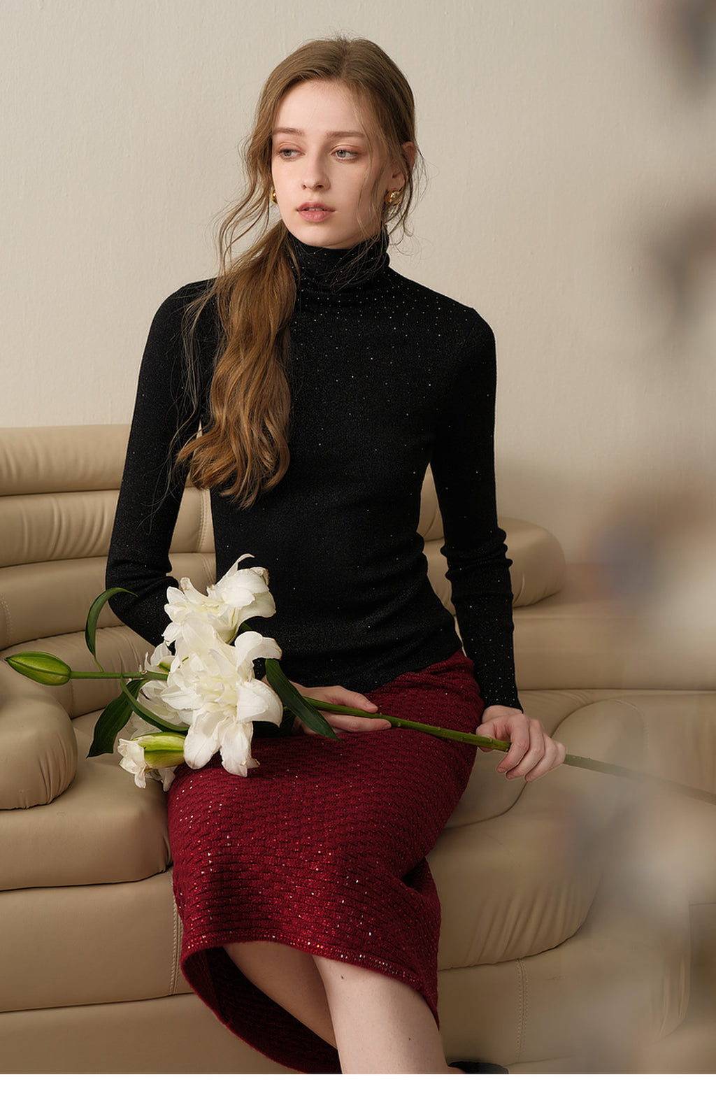 The Galaxy_Same Style Knit Top in Multiple Colors