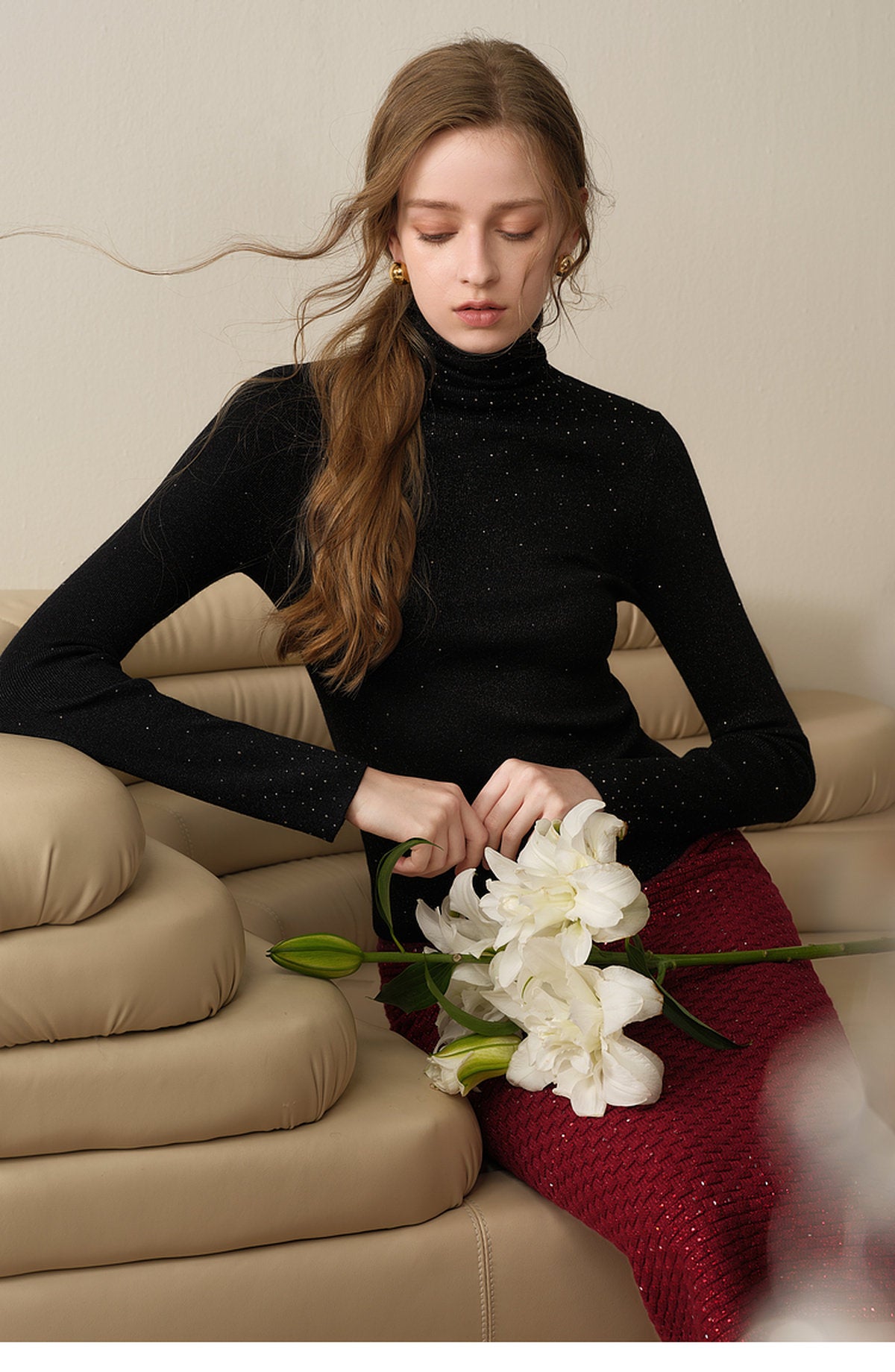 The Galaxy_Same Style Knit Top in Multiple Colors