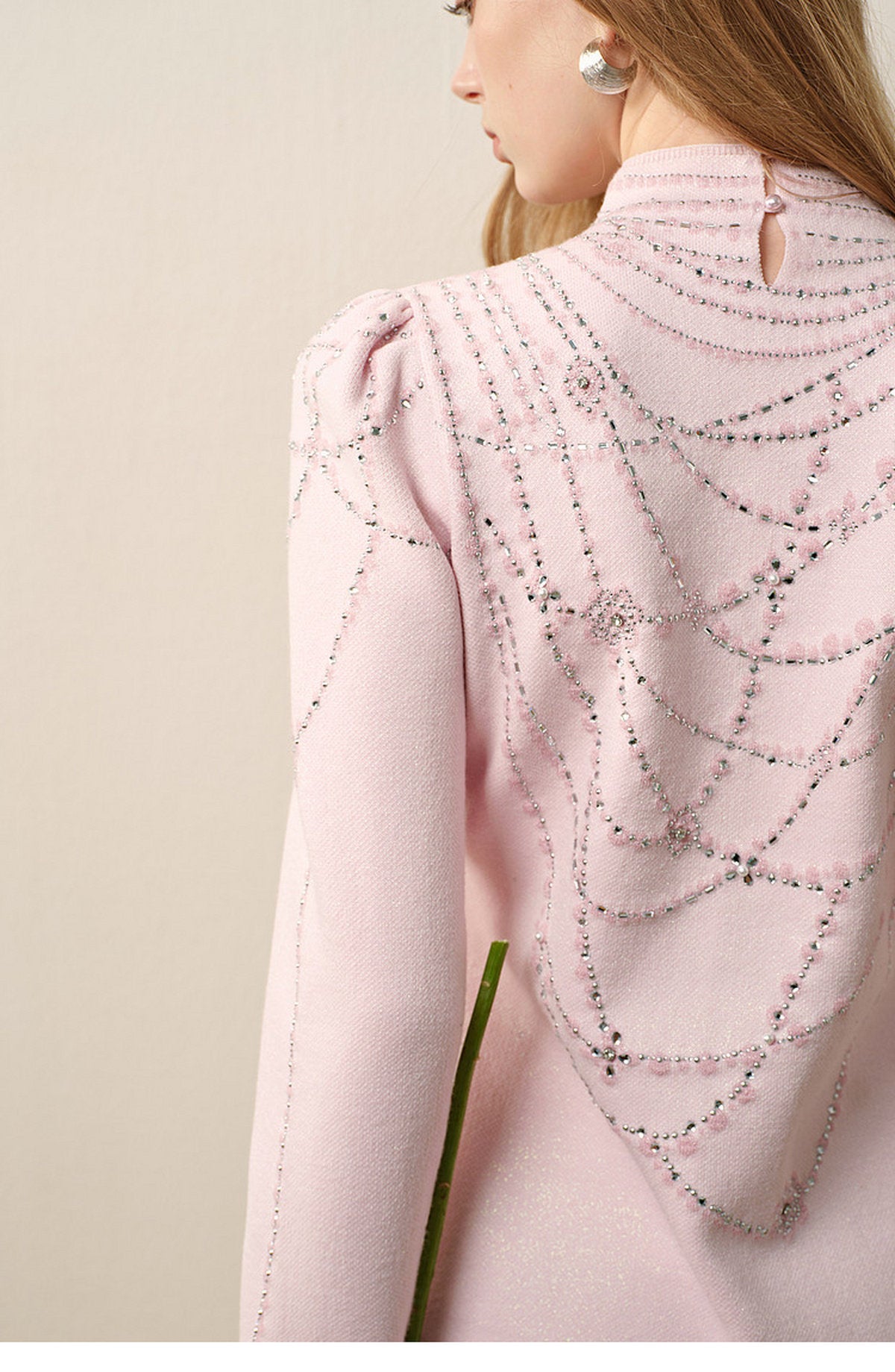 Light Pink Knit Two-Piece Set