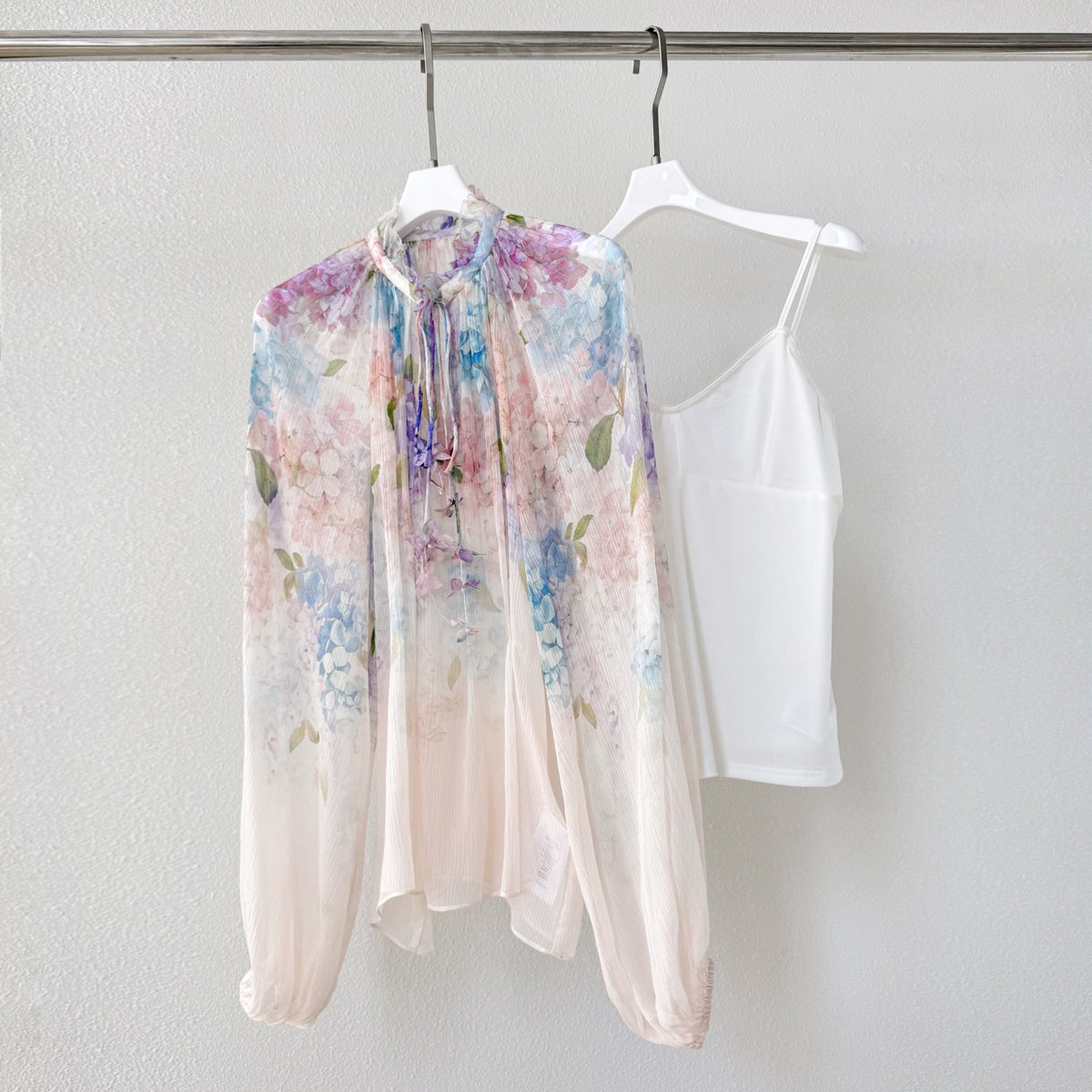 Hydrangea Collection Set, Top + Shorts