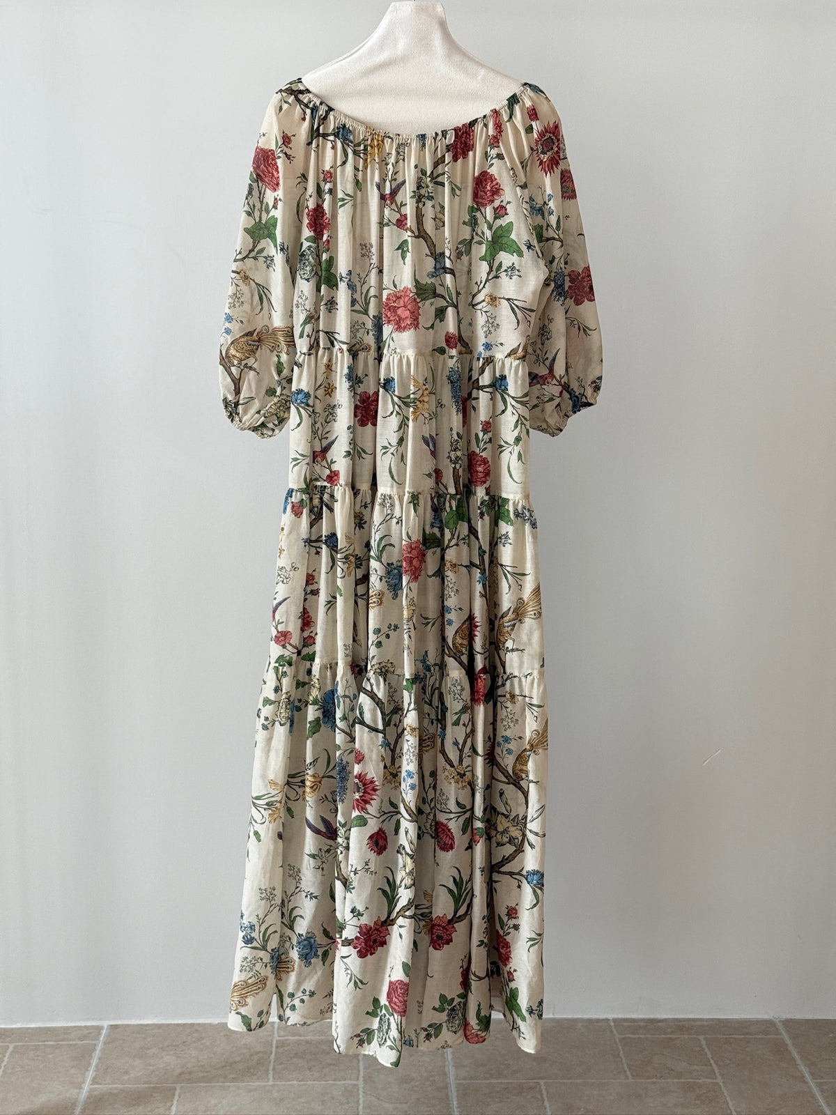 French‑style floral dress