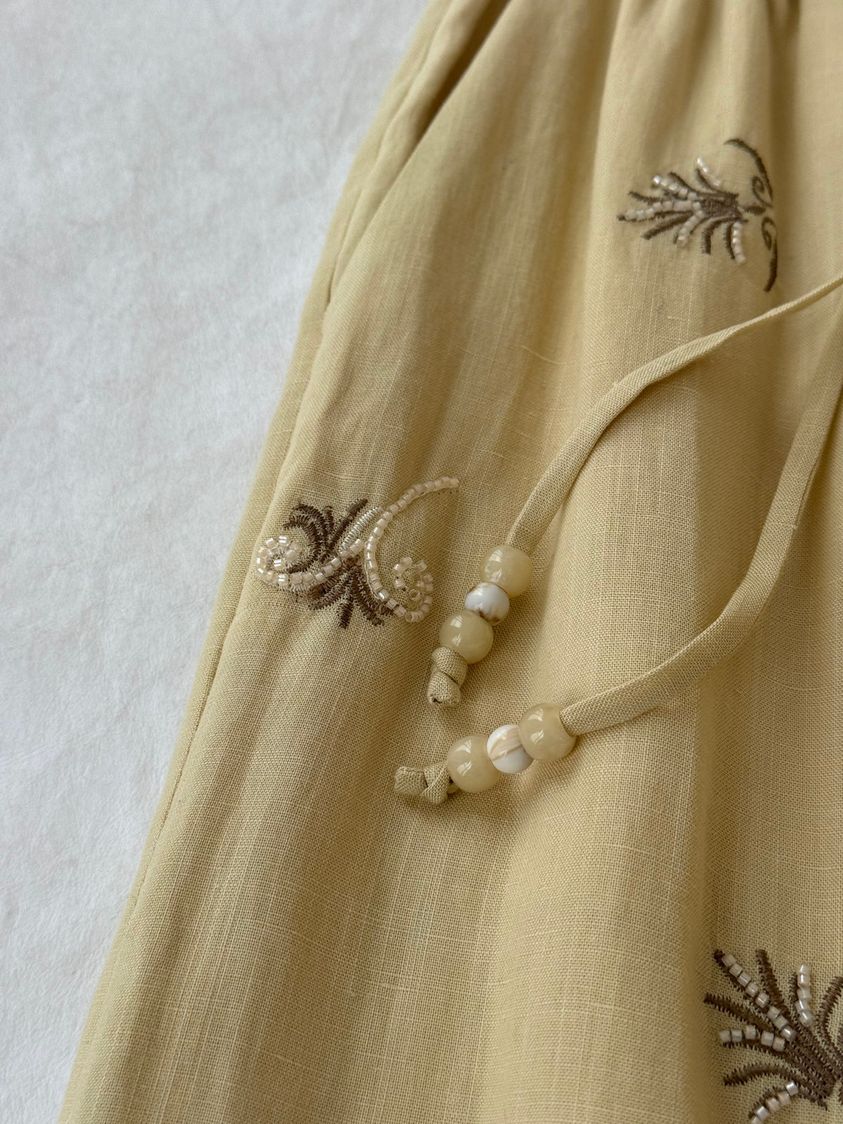 Ruffled Tie‑Front Cardigan set