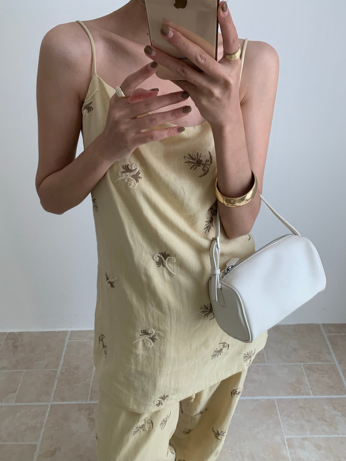 Ruffled Tie‑Front Cardigan set