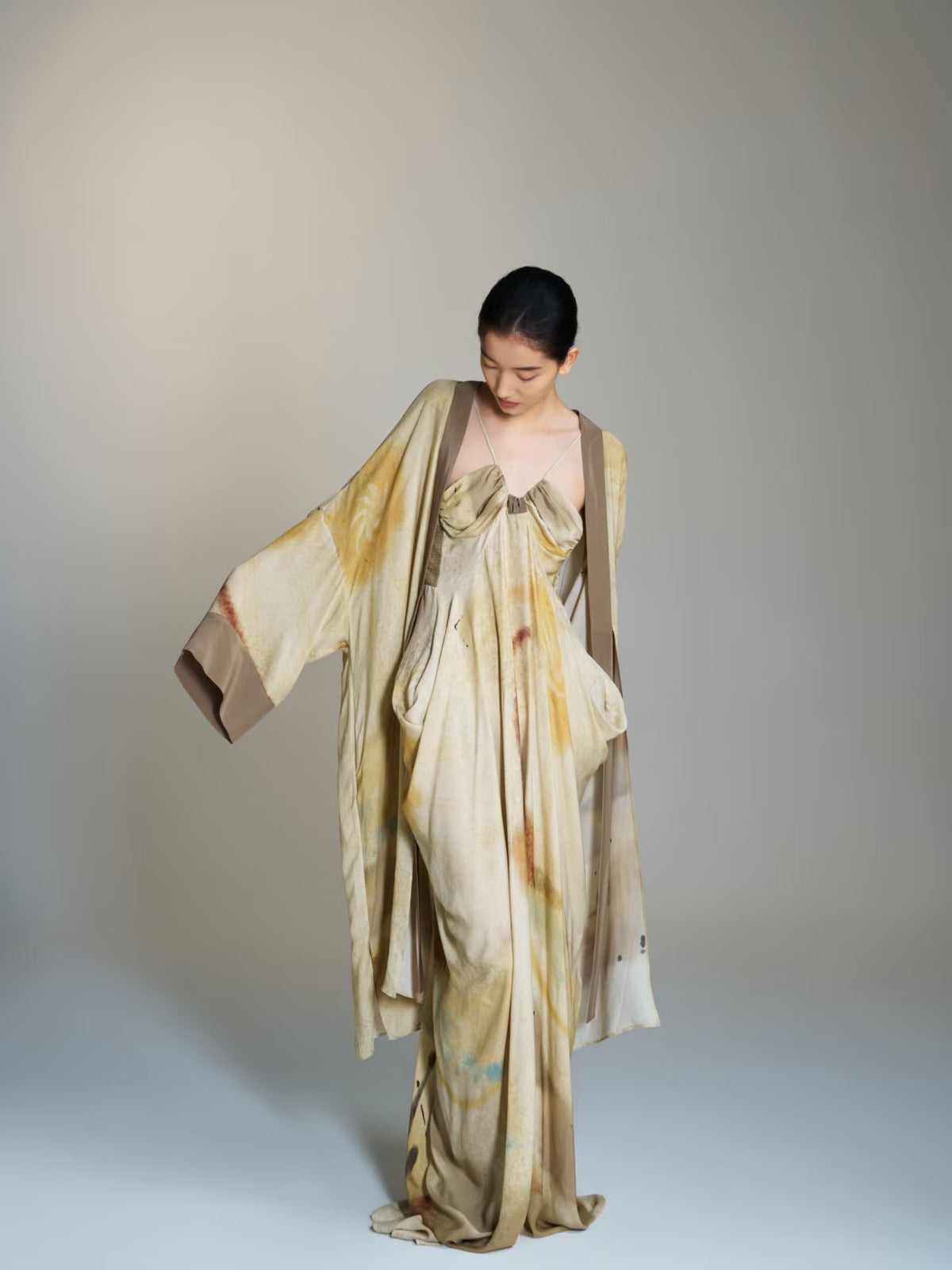 Three‑Star Moon Cardigan + Silk Camisole!