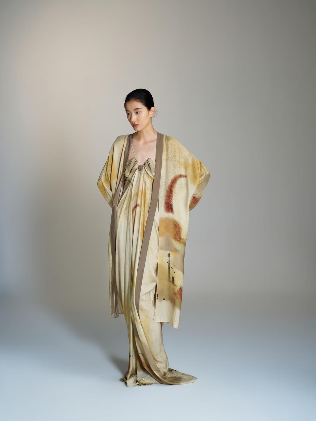 Three‑Star Moon Cardigan + Silk Camisole!